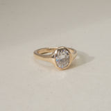 north-south oval diamond ring | ready to ship