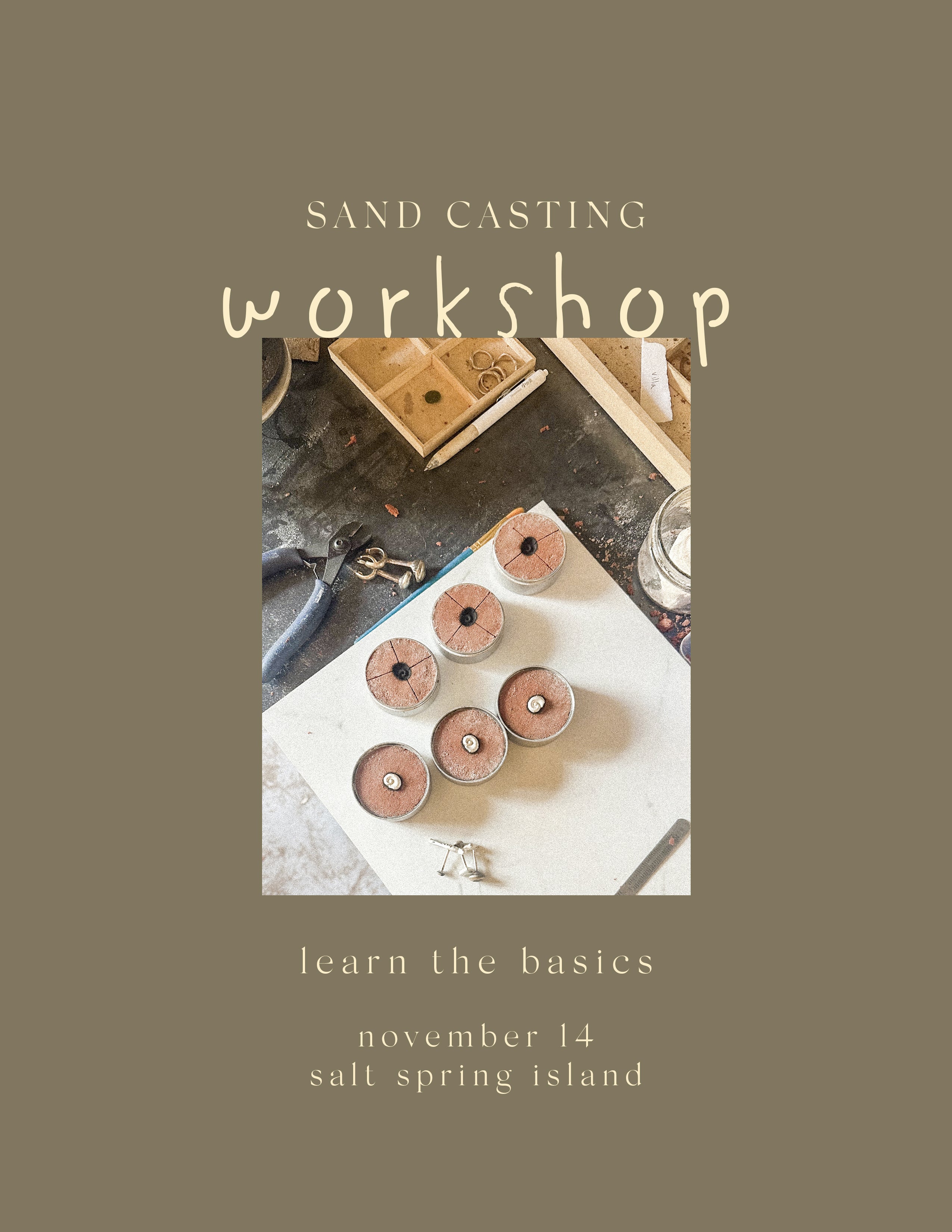 sand casting workshops