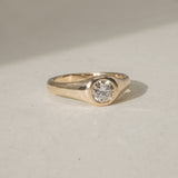 round diamond ring | ready to ship