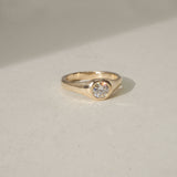 round diamond ring | ready to ship