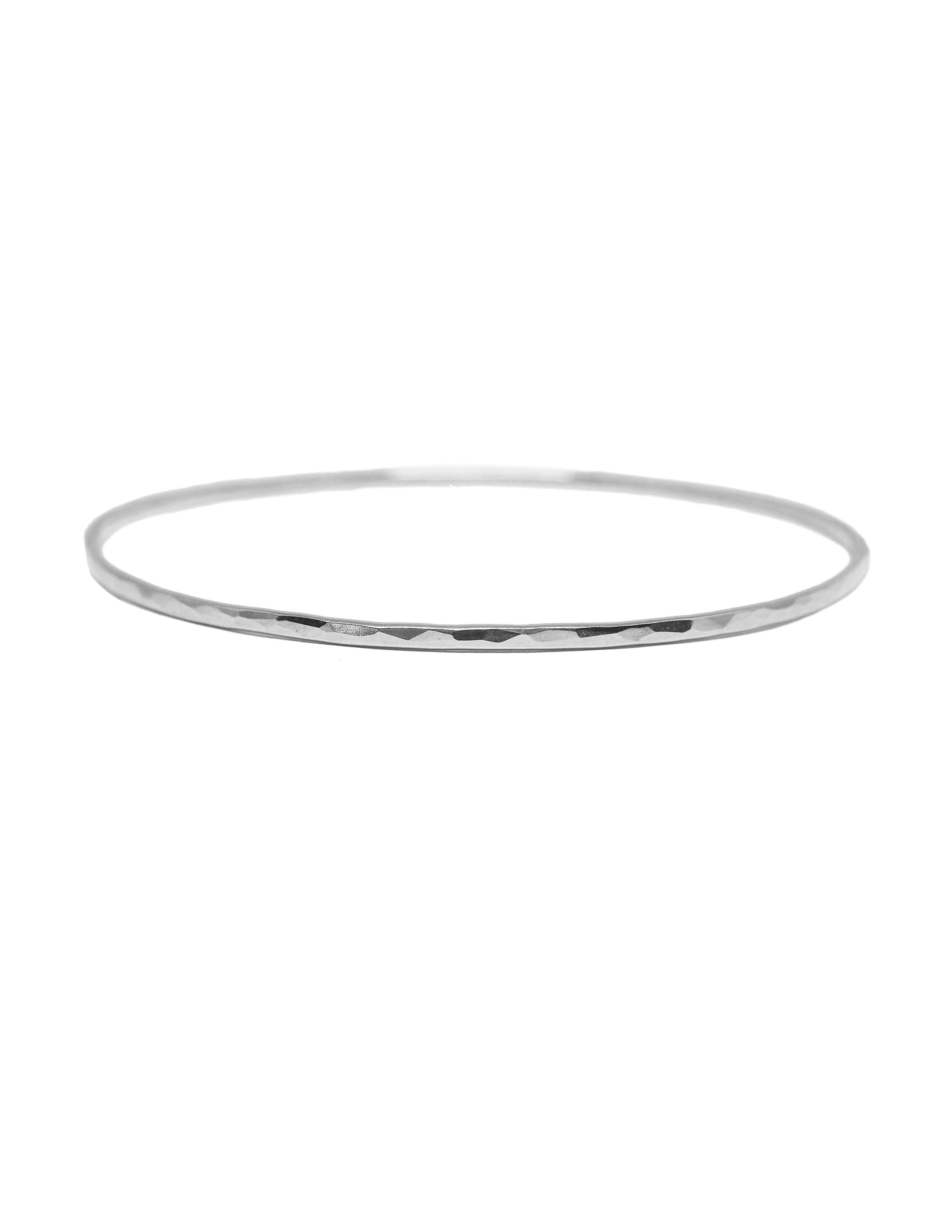 the hammered bangle