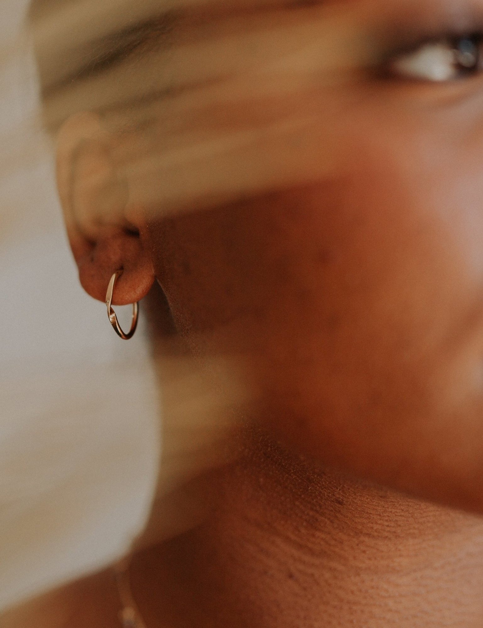 Annika hoops | gold fill - hart & stone jewelry