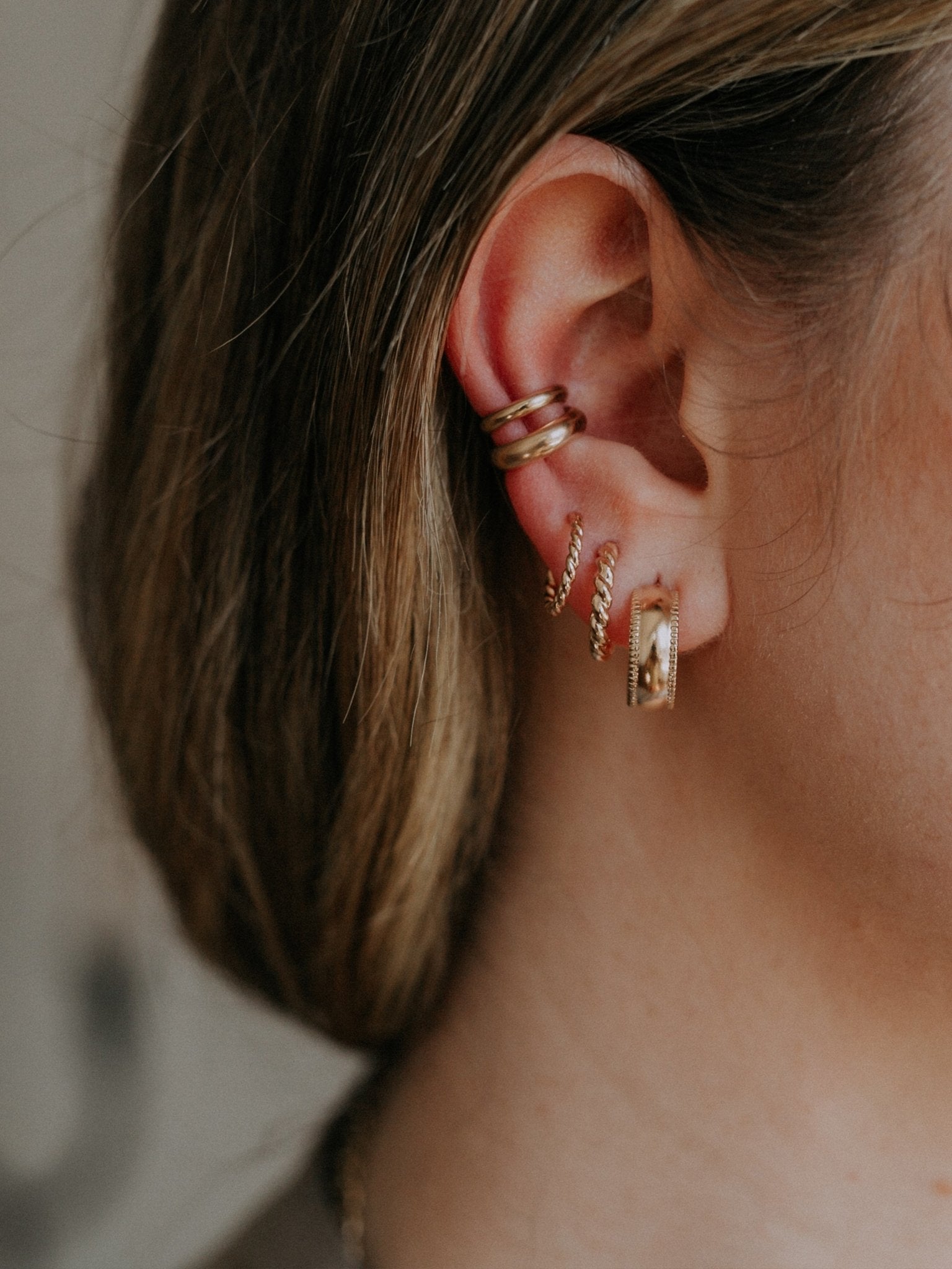 Basin ear cuff | gold fill - hart & stone jewelry