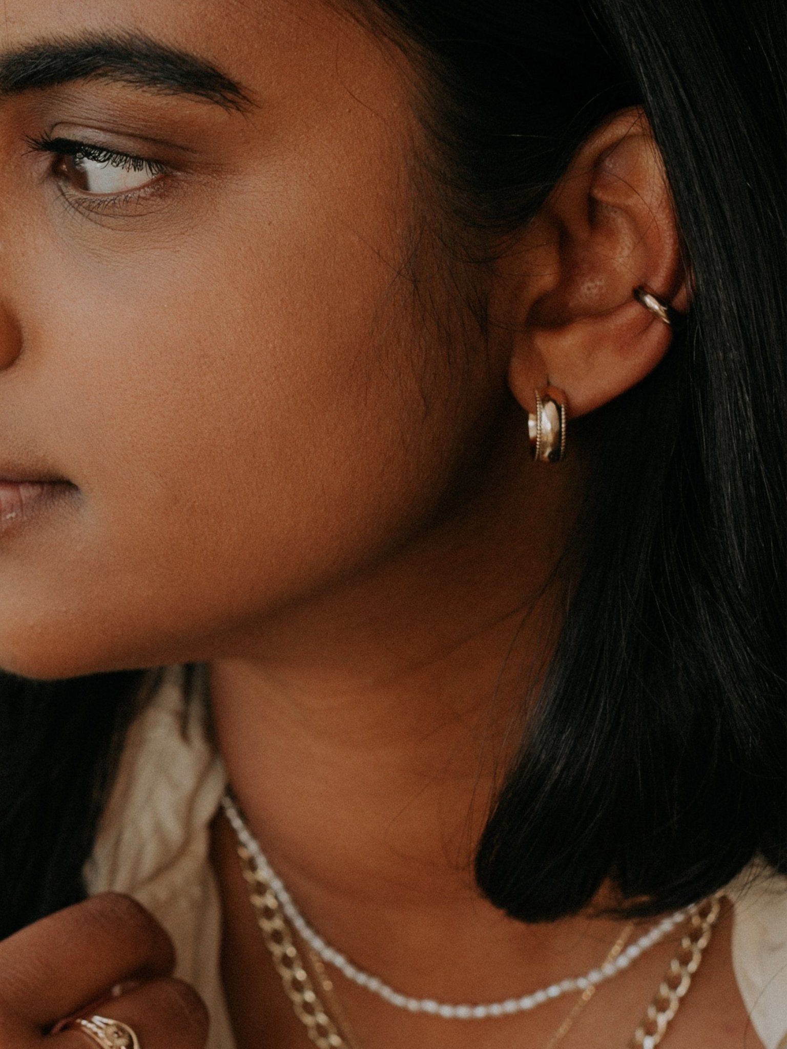 Basin ear cuff | gold fill - hart & stone jewelry
