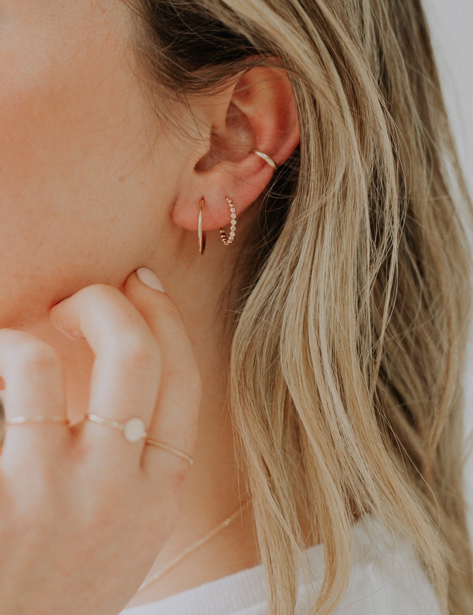 Brooklyn ear cuff | gold fill - hart & stone jewelry